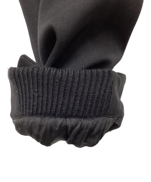 AMBUSH（アンブッシュ）AMBUSH (アンブッシュ) バックロゴオーバーサイズブルゾン ブラック×ネイビー サイズ:3の古着・服飾アイテム