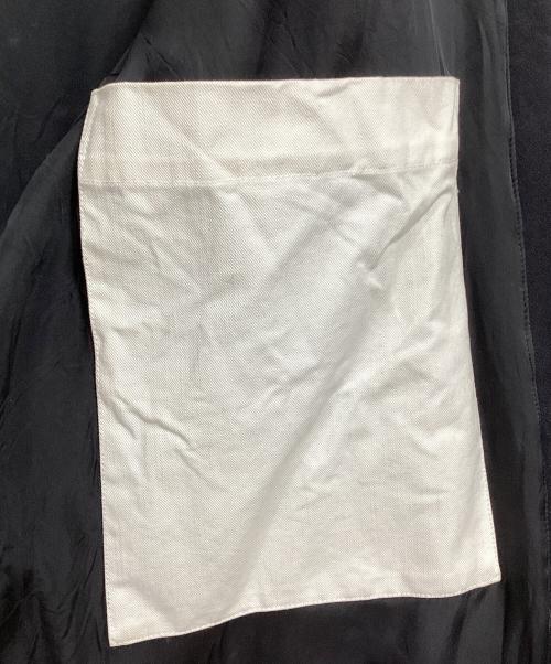 AMBUSH（アンブッシュ）AMBUSH (アンブッシュ) バックロゴオーバーサイズブルゾン ブラック×ネイビー サイズ:3の古着・服飾アイテム