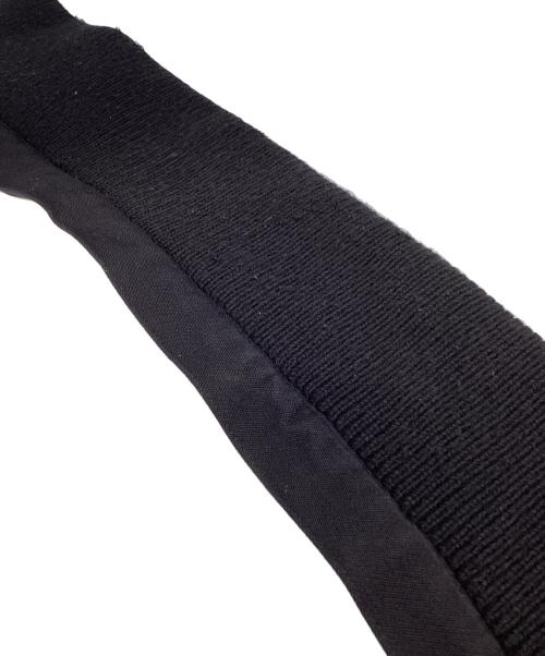 AMBUSH（アンブッシュ）AMBUSH (アンブッシュ) バックロゴオーバーサイズブルゾン ブラック×ネイビー サイズ:3の古着・服飾アイテム