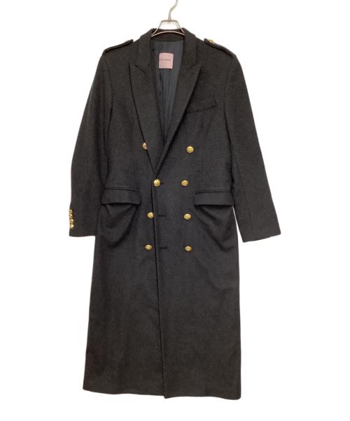Palm Angels（パーム エンジェルス）Palm Angels (パーム エンジェルス) ロングコート グレー サイズ:46の古着・服飾アイテム
