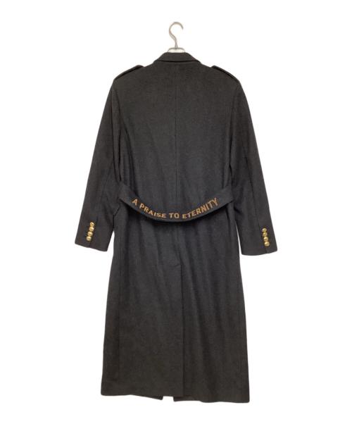 Palm Angels（パーム エンジェルス）Palm Angels (パーム エンジェルス) ロングコート グレー サイズ:46の古着・服飾アイテム