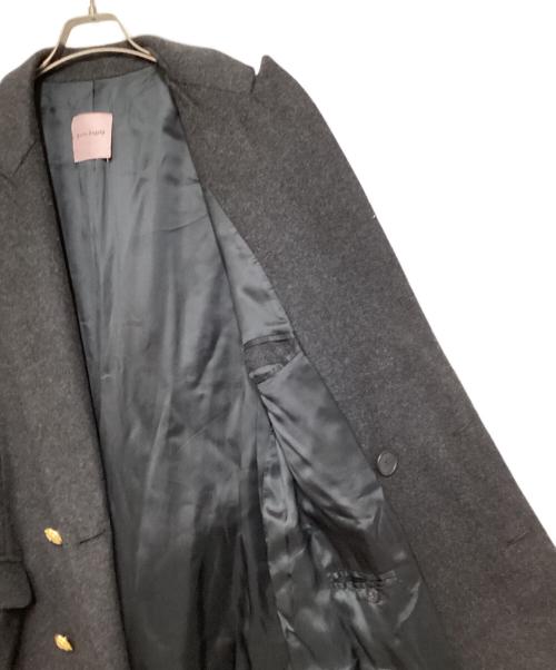 Palm Angels（パーム エンジェルス）Palm Angels (パーム エンジェルス) ロングコート グレー サイズ:46の古着・服飾アイテム