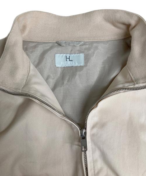 HERILL（ヘリル）HERILL (ヘリル) ジップジャケット アイボリー サイズ:２の古着・服飾アイテム