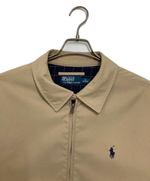 POLO RALPH LAUREN（ポロ・ラルフローレン）POLO RALPH LAUREN (ポロ・ラルフローレン) スイングトップ ベージュ サイズ:XLの古着・服飾アイテム
