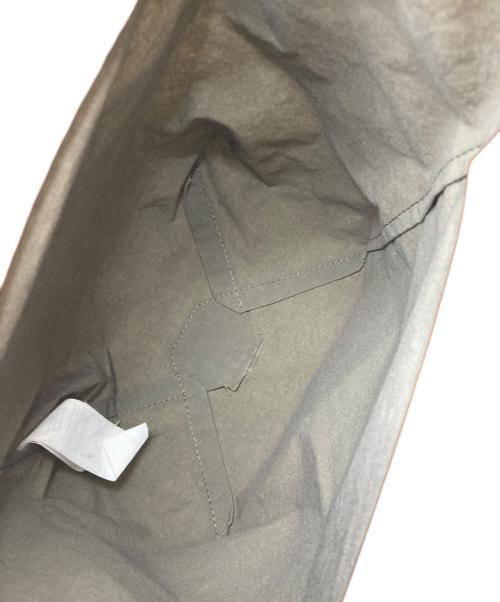 Acne studios（アクネ ストゥディオス）ACNE STUDIOS (アクネ ストゥディオス) Papery nylon tote 2way bag ブラウン×カーキの古着・服飾アイテム