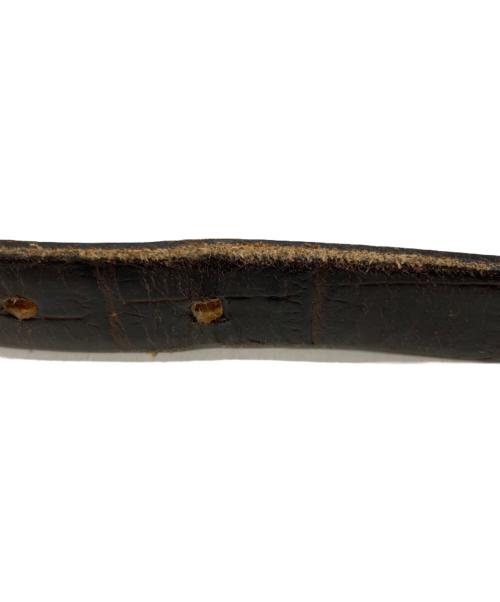 Felisi（フェリージ）Felisi (フェリージ) 型押しベルト ブラウンの古着・服飾アイテム