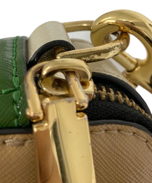 MARC JACOBS（マークジェイコブズ）MARC JACOBS (マークジェイコブズ) ショルダーバッグ ブラウン×グリーンの古着・服飾アイテム