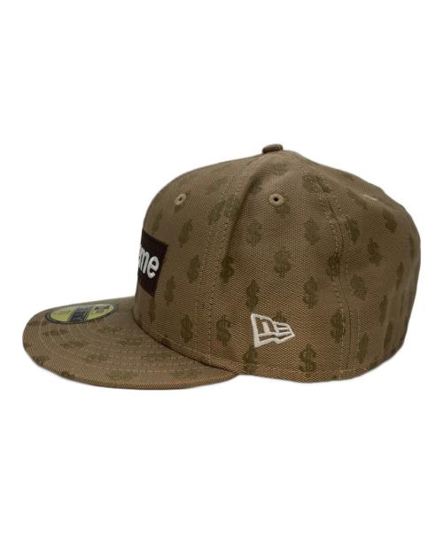 SUPREME（シュプリーム）Supreme (シュプリーム) New Era 59 FIFTY Monogram Box Logo Cap ブラウンの古着・服飾アイテム