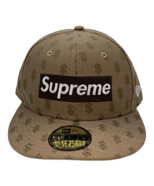 SUPREME（シュプリーム）Supreme (シュプリーム) New Era 59 FIFTY Monogram Box Logo Cap ブラウンの古着・服飾アイテム