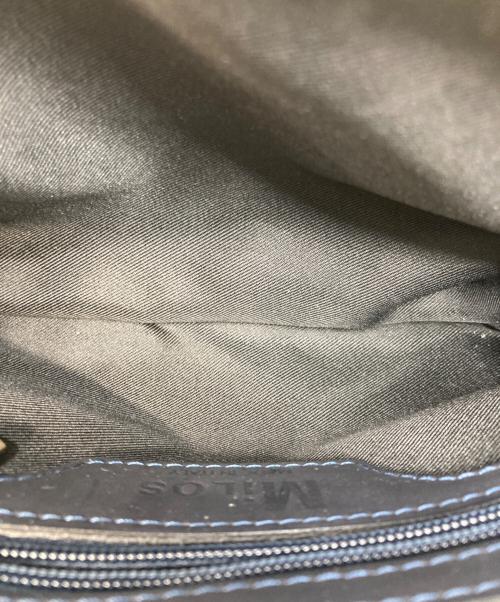 Milos（ミロス）MILOS (ミロス) 2WAYショルダーバッグ ネイビーの古着・服飾アイテム