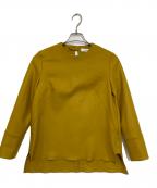 ebureエブール）の古着「ウールブラウス」｜イエロー