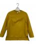ebure（エブール）の古着「ウールブラウス」｜イエロー