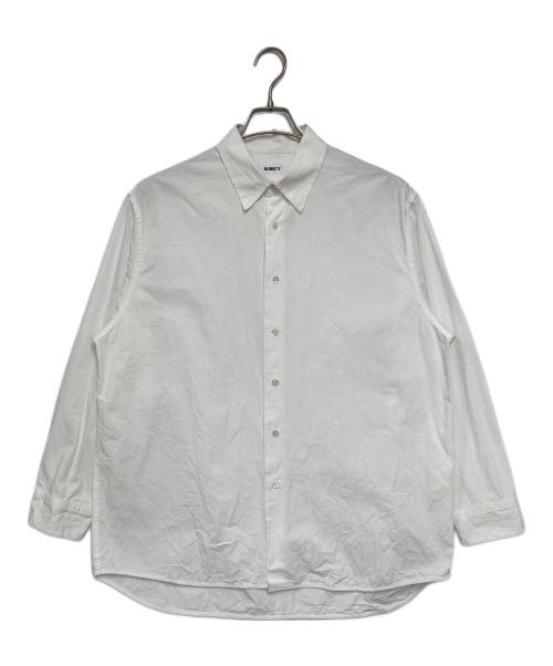 AUBETT（オーベット）AUBETT (オーベット) ヘビーブロード オーバーサイズシャツ ホワイト サイズ:3の古着・服飾アイテム