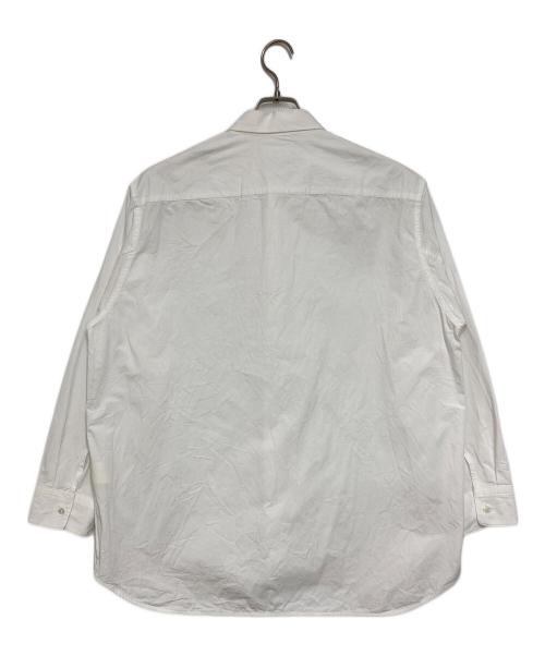 AUBETT（オーベット）AUBETT (オーベット) ヘビーブロード オーバーサイズシャツ ホワイト サイズ:3の古着・服飾アイテム