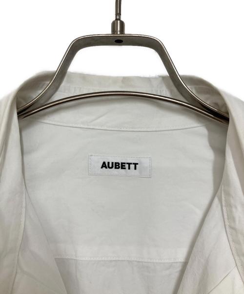 AUBETT（オーベット）AUBETT (オーベット) ヘビーブロード オーバーサイズシャツ ホワイト サイズ:3の古着・服飾アイテム