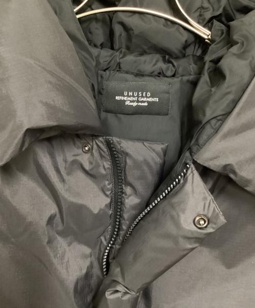 UNUSED（アンユーズド）UNUSED (アンユーズド) ダウンジャケット/Down Jacket  ブラック サイズ:2の古着・服飾アイテム