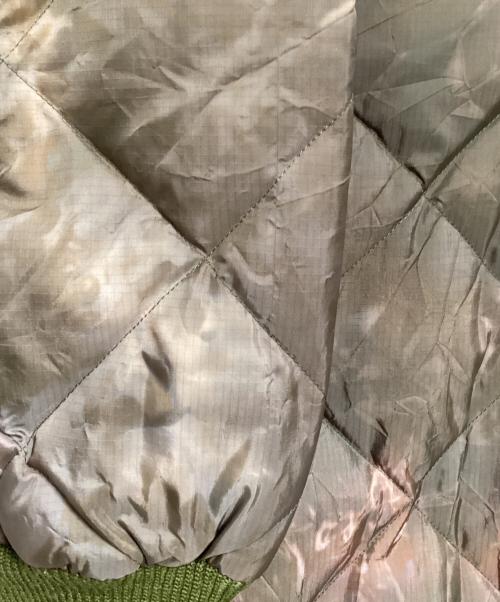 Needles（ニードルズ）Needles (ニードルズ) R.C.Down Sur Coat/ダウンコート/Aラインシルエットサーコート カーキ サイズ:Sの古着・服飾アイテム