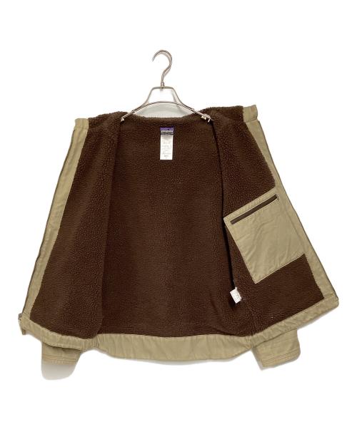 Patagonia（パタゴニア）Patagonia (パタゴニア) ラインドキャンバスフーディー/焚き火ジャケット ベージュ サイズ:Sの古着・服飾アイテム