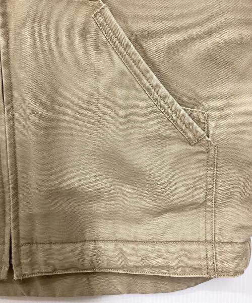 Patagonia（パタゴニア）Patagonia (パタゴニア) ラインドキャンバスフーディー/焚き火ジャケット ベージュ サイズ:Sの古着・服飾アイテム