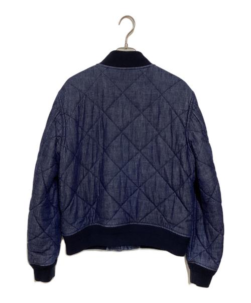 POLO RALPH LAUREN（ポロ・ラルフローレン）POLO RALPH LAUREN (ポロ・ラルフローレン) キルテッドデニムボンバージャケット/ブルゾン/MA-1/キルティングジャケット ネイビー サイズ:Ｍの古着・服飾アイテム