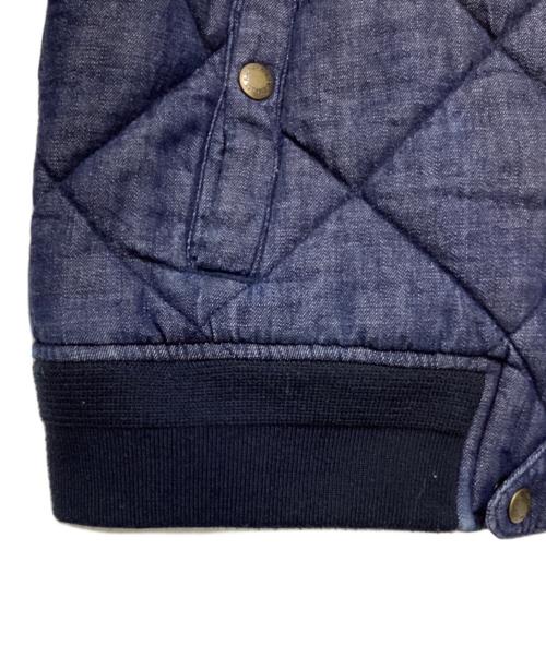 POLO RALPH LAUREN（ポロ・ラルフローレン）POLO RALPH LAUREN (ポロ・ラルフローレン) キルテッドデニムボンバージャケット/ブルゾン/MA-1/キルティングジャケット ネイビー サイズ:Ｍの古着・服飾アイテム