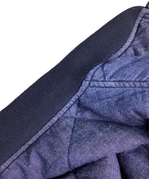 POLO RALPH LAUREN（ポロ・ラルフローレン）POLO RALPH LAUREN (ポロ・ラルフローレン) キルテッドデニムボンバージャケット/ブルゾン/MA-1/キルティングジャケット ネイビー サイズ:Ｍの古着・服飾アイテム