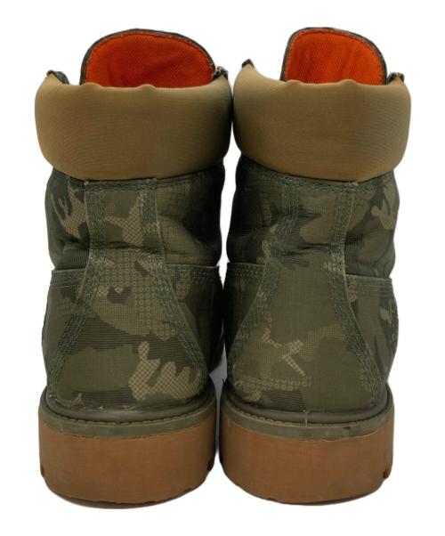 Timberland（ティンバーランド）Timberland (ティンバーランド) カモフラ柄ブーツ カーキ サイズ:US9の古着・服飾アイテム