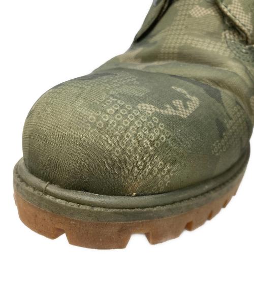 Timberland（ティンバーランド）Timberland (ティンバーランド) カモフラ柄ブーツ カーキ サイズ:US9の古着・服飾アイテム