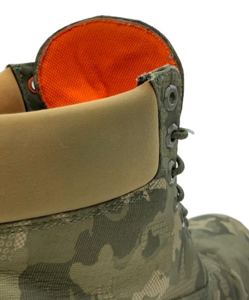 Timberland（ティンバーランド）Timberland (ティンバーランド) カモフラ柄ブーツ カーキ サイズ:US9の古着・服飾アイテム