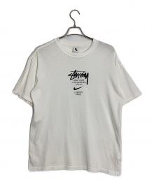 NIKE×stussy（ナイキ×ステューシー）の古着「International T-shirt」｜ホワイト