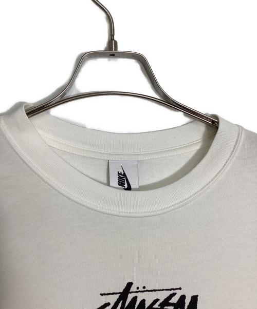 NIKE（ナイキ）NIKE (ナイキ) stussy (ステューシー) International T-shirt ホワイト サイズ:Ｍの古着・服飾アイテム