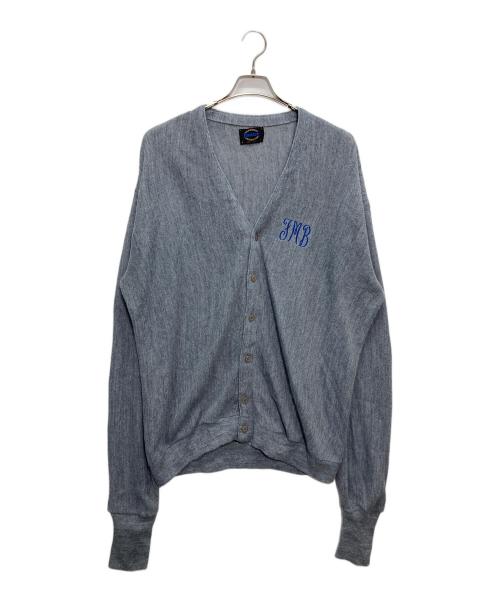 JANTZEN（ジャンセン）JANTZEN (ジャンセン) ニットカーディガン グレー サイズ:XLの古着・服飾アイテム