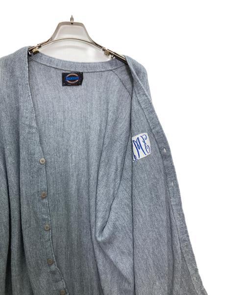 JANTZEN（ジャンセン）JANTZEN (ジャンセン) ニットカーディガン グレー サイズ:XLの古着・服飾アイテム