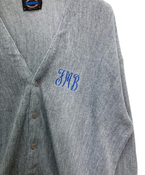 JANTZEN（ジャンセン）JANTZEN (ジャンセン) ニットカーディガン グレー サイズ:XLの古着・服飾アイテム