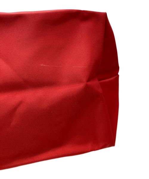 LONGCHAMP（ロンシャン）LONGCHAMP (ロンシャン) ルプリアージュ ハンドバッグ レッドの古着・服飾アイテム