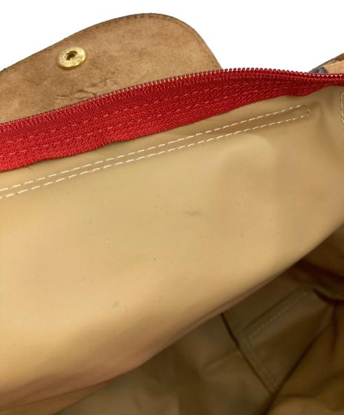 LONGCHAMP（ロンシャン）LONGCHAMP (ロンシャン) ルプリアージュ ハンドバッグ レッドの古着・服飾アイテム