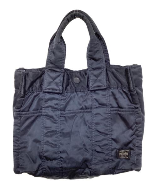 HEAD PORTER（ヘッドポーター）HEAD PORTER (ヘッドポーター) タンカーハンドバッグ ネイビーの古着・服飾アイテム