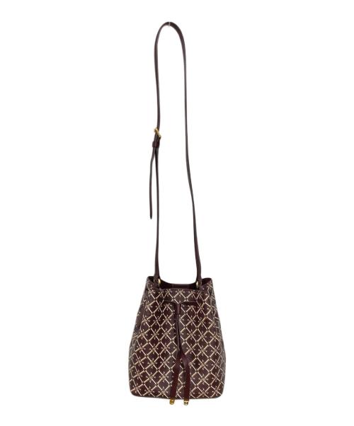 LAUREN RALPH LAUREN（ローレンラルフローレン）LAUREN RALPH LAUREN (ローレンラルフローレン) ショルダーバッグ パープルの古着・服飾アイテム