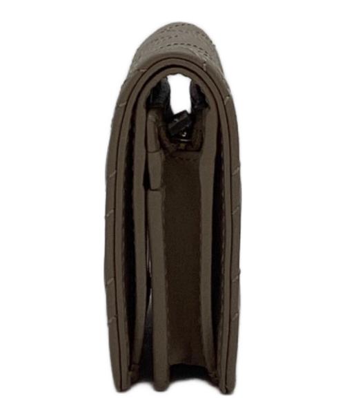 GUCCI（グッチ）GUCCI (グッチ) ダブルGスモールウォレット ベージュの古着・服飾アイテム