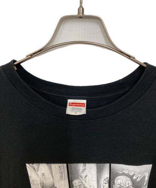 SUPREME（シュプリーム）Supreme (シュプリーム) Mister Cartoon Pow Tee ブラック サイズ:Ｌの古着・服飾アイテム