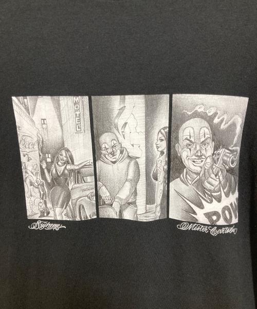 SUPREME（シュプリーム）Supreme (シュプリーム) Mister Cartoon Pow Tee ブラック サイズ:Ｌの古着・服飾アイテム