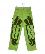 EVERYDAYSエブリデイズ）の古着「Hand Paint Snake」｜グリーン