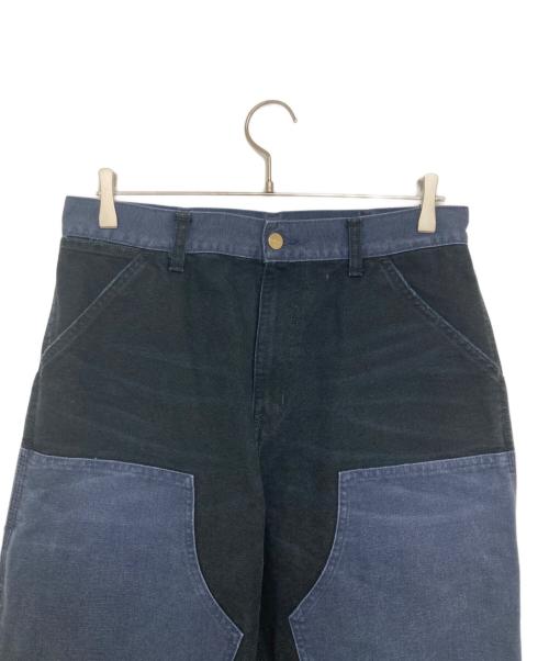 CarHartt（カーハート）CarHartt (カーハート) DOUBLE KNEE PANT ネイビー×ブラック サイズ:30/32の古着・服飾アイテム