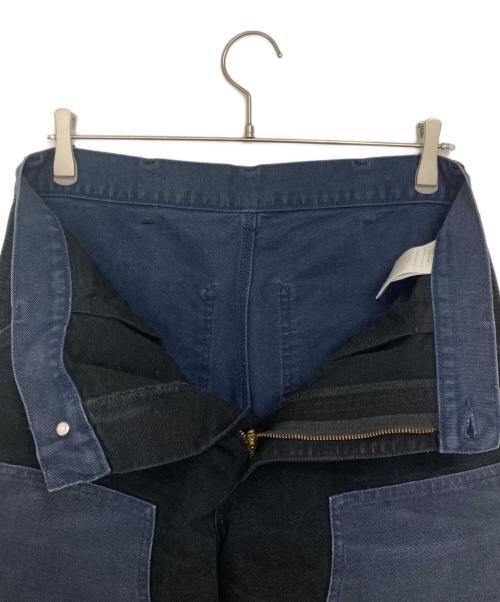 CarHartt（カーハート）CarHartt (カーハート) DOUBLE KNEE PANT ネイビー×ブラック サイズ:30/32の古着・服飾アイテム