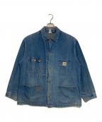 CarHarttカーハート）の古着「Michigan Chore Coat デニムカバーオール」｜インディゴ