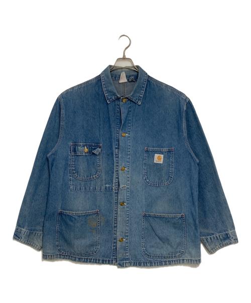 CarHartt（カーハート）CarHartt (カーハート) Michigan Chore Coat デニムカバーオール インディゴ サイズ:不明の古着・服飾アイテム