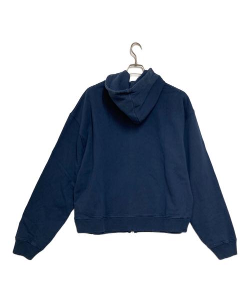 EMPORIUM（エンポリウム）EMPORIUM (エンポリウム) LABEL POCKET ZIP HOOD FADED NAVY サイズ:Lの古着・服飾アイテム