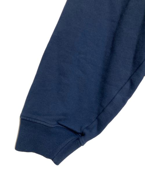 EMPORIUM（エンポリウム）EMPORIUM (エンポリウム) LABEL POCKET ZIP HOOD FADED NAVY サイズ:Lの古着・服飾アイテム