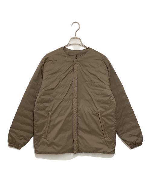 NANGA（ナンガ）NANGA (ナンガ) URBAN RESEARCH DOORS (アーバンリサーチドアーズ) 別注 REVERSIBLE DOWN JACKET/リバーシブルダウンジャケット ブラウン サイズ:Mの古着・服飾アイテム