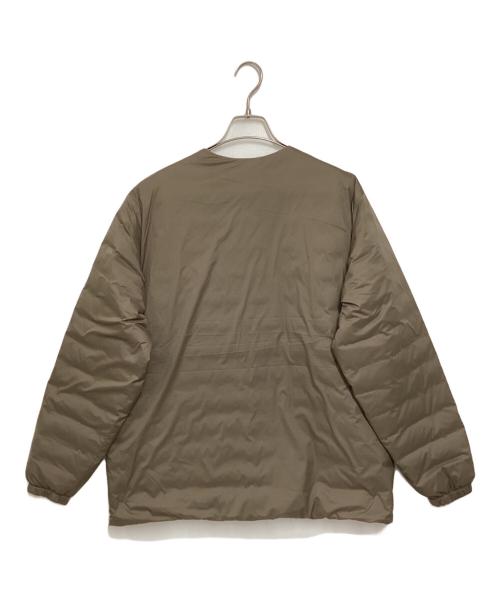NANGA（ナンガ）NANGA (ナンガ) URBAN RESEARCH DOORS (アーバンリサーチドアーズ) 別注 REVERSIBLE DOWN JACKET/リバーシブルダウンジャケット ブラウン サイズ:Mの古着・服飾アイテム